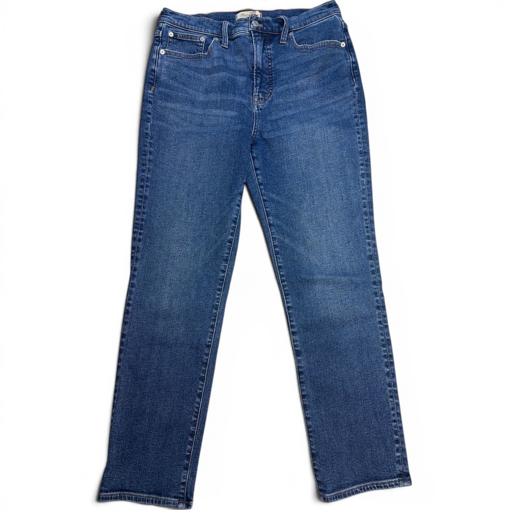 Madewell The Perfect Vintage Jean Medium Wash Denim High Rise Tapered NH624 28